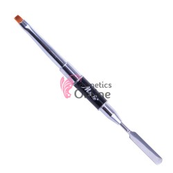 Pensula de unghii pentru Gel UV si instrument spatula pentru Polygel Nr. 2, Cod 49143
